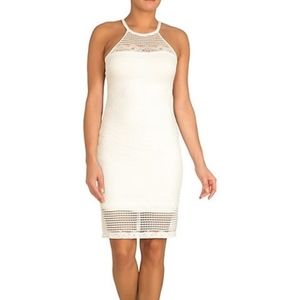 Guess White Bachelorette dress